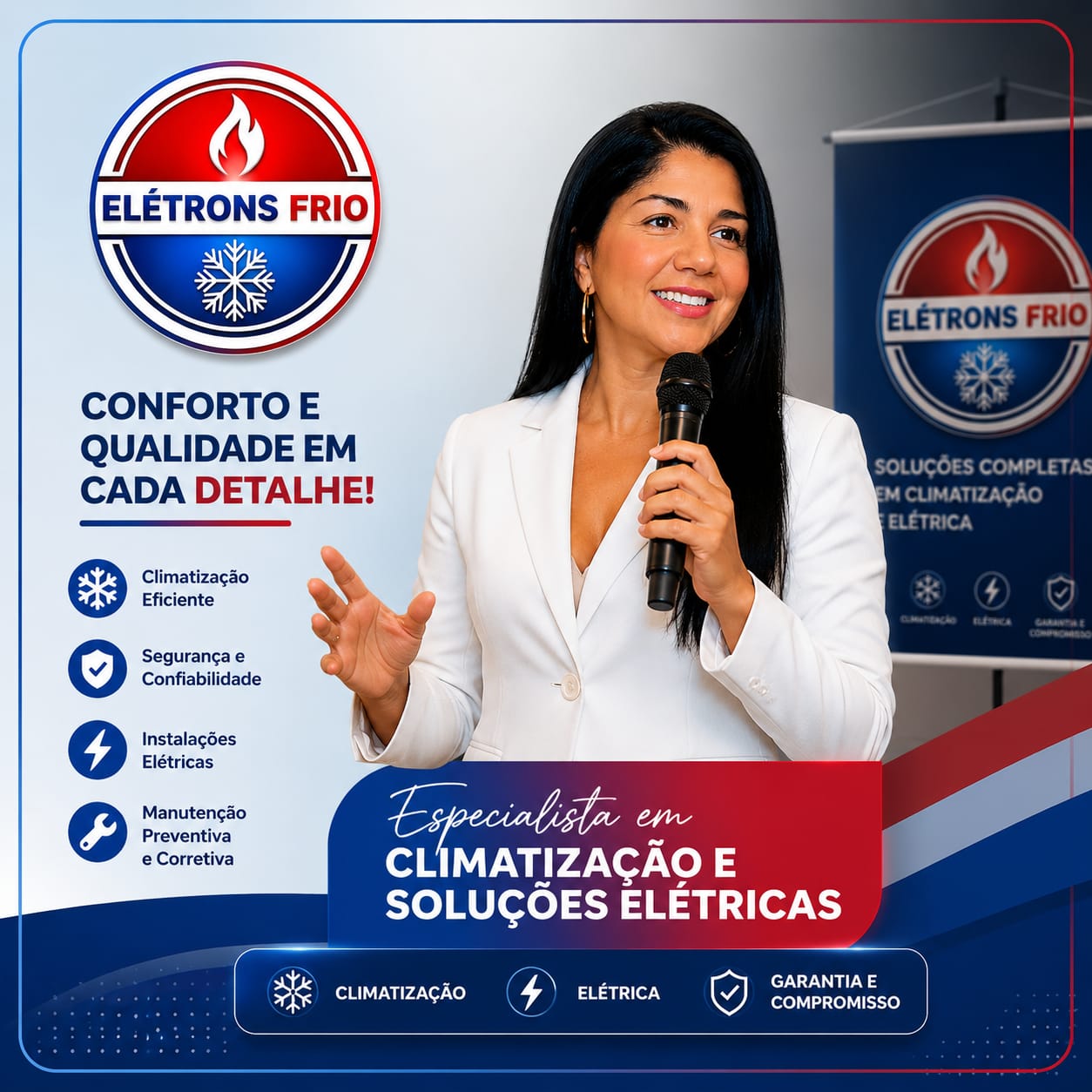 Ana Paula Obilheiro — Gerente Comercial Elétrons Frio